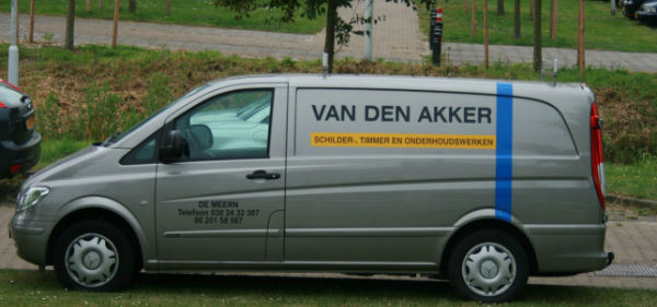 Bus Schilder van den Akker de Meern